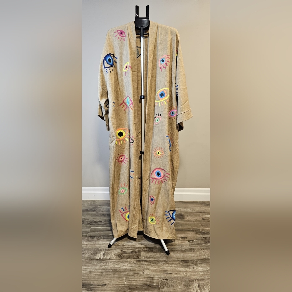 NWOT Hand Painted Kimono